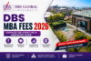 DBS MBA Fees 2026