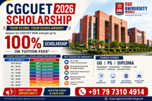 CGCUET Scholarship 2026