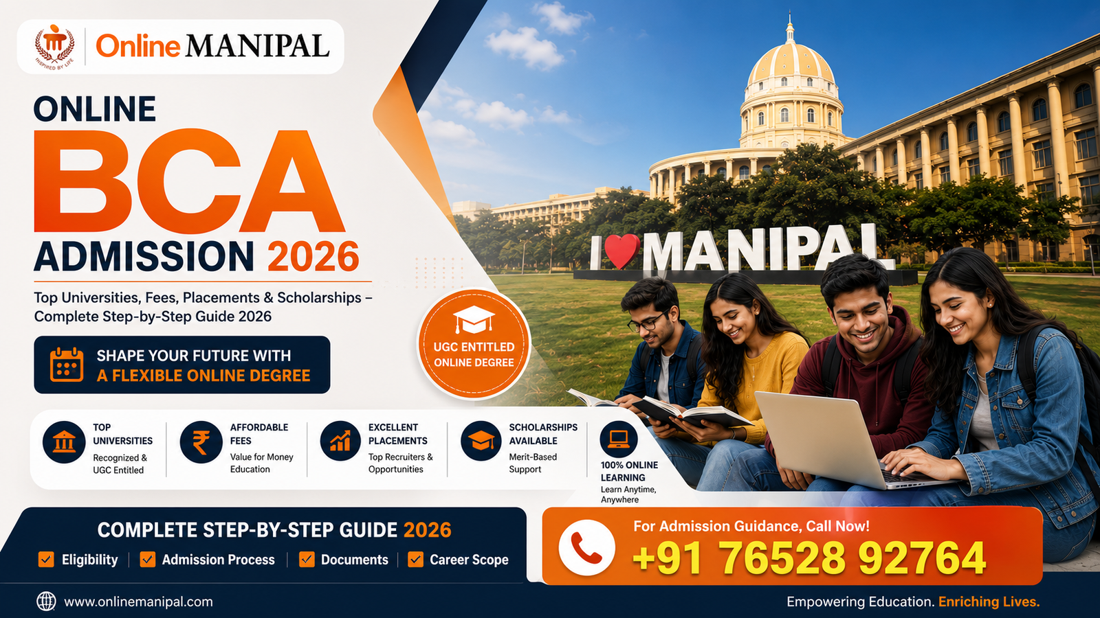 Online Manipal BCA Admission 2026: Top Universities, Fees, Placements & Scholarships – Complete Step-by-Step Guide 2026 1 Online Manipal BCA Admission 2026: Top Universities, Fees, Placements & Scholarships – Complete Step-by-Step Guide 2026