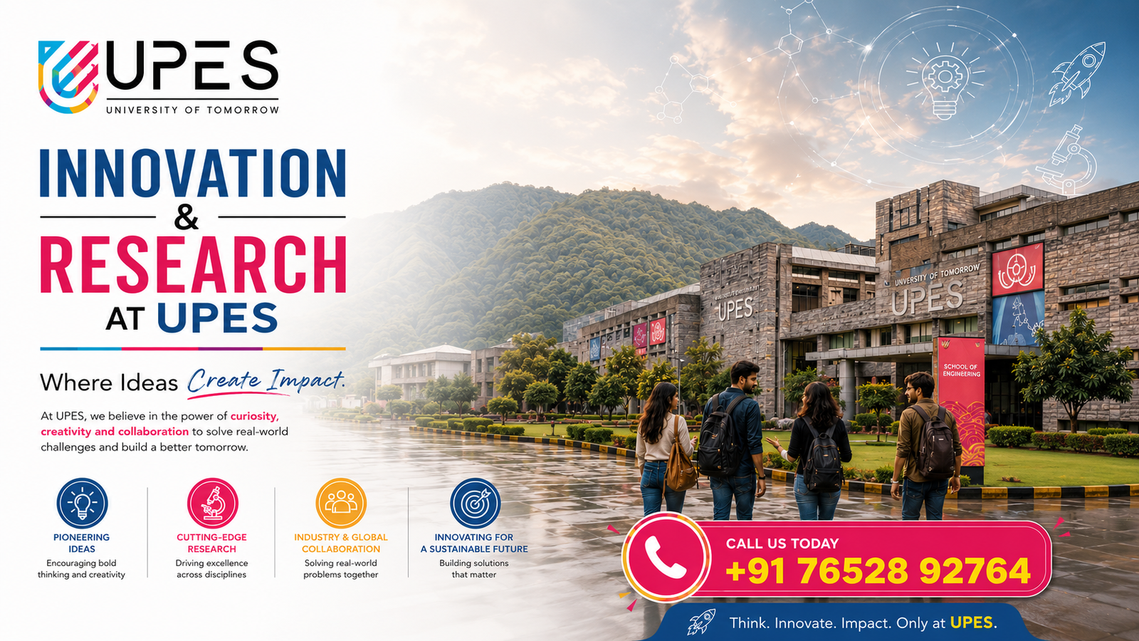 Innovation & Research at UPES: Driving Future-Ready Education Through Cutting-Edge Research and Industry Collaboration 1 Innovation & Research at UPES: Driving Future-Ready Education Through Cutting-Edge Research and Industry Collaboration