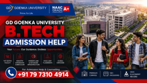 GD Goenka University BTech Admission Help 2026: Complete Guide to Eligibility, Fees, Specializations, Placements & Application Process