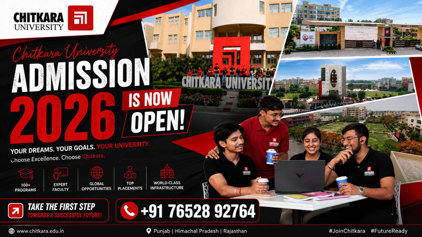 Chitkara University Admission 2026 is Now Open! Complete Guide to Courses, Eligibility, Fees, Scholarships, Placements & Admission Process