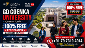 GD Goenka University Coupon Code 100% Free Registration & Admission Help 2026