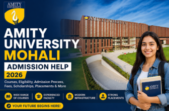 Amity University admissions guide 2026