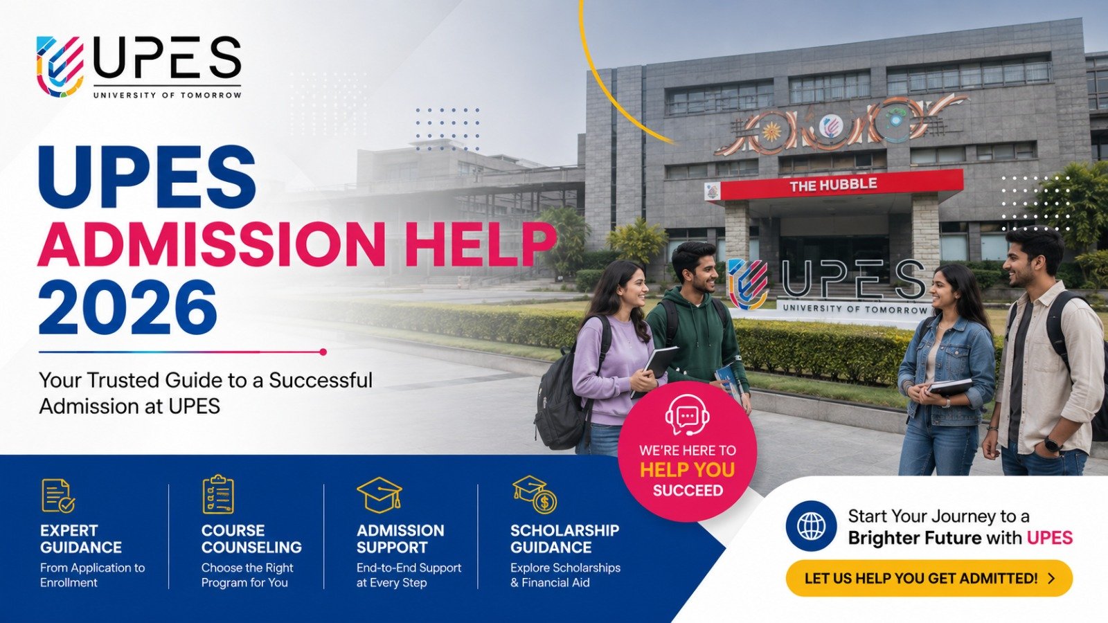 UPES Admission Help 2026: Complete Guide to Registration, Eligibility, Fees, Scholarship & Admission Process