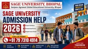 SAGE University Admission Help 2026 Update: Complete Guide for Students Seeking Admission