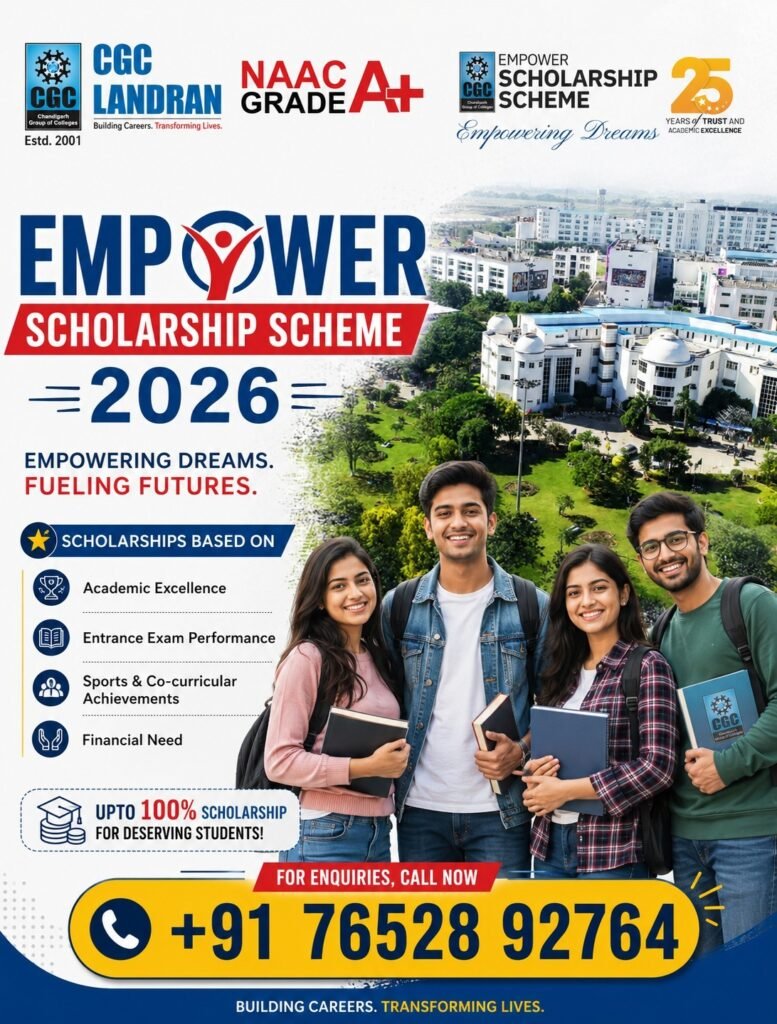 CGC Landran EMPOWER Scholarship Scheme 2026 Update: Eligibility, Benefits, Fee Waiver & Complete Application Guide 2 WhatsApp Image 2026 06 11 at 3.41.13 PM