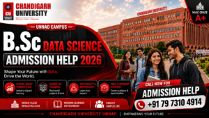 B.Sc Data Science CU Unnao Admission Help 2026