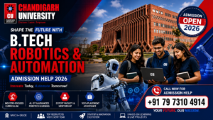 B.Tech Robotics and Automation CU Unnao Admission Help 2026: Complete Admission Guide