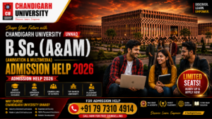 B.Sc. (A&AM) CU Unnao Admission Help 2026