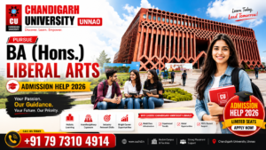 BA (Hons.) Liberal Arts CU Unnao Admission Help 2026 – Complete Guide to Eligibility, Admission Process, Fees