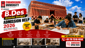 B.Des (Interior Design) Admissions Open 2026