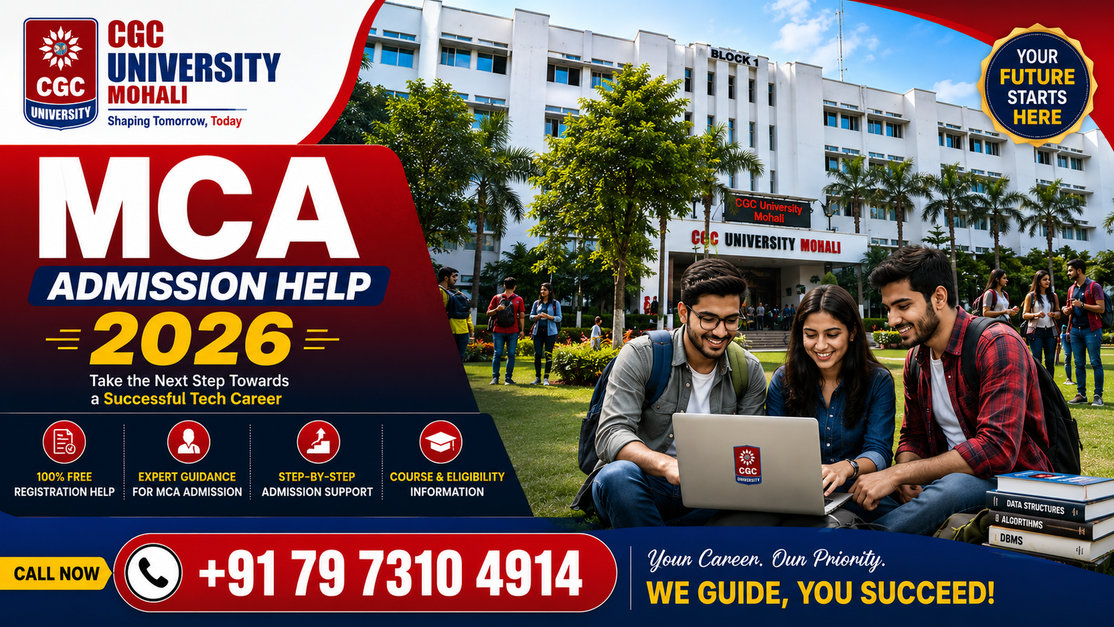 CGC University MCA Admission Help 2026: Complete Admission Guide, Eligibility, Fees, Placements, Scholarships & Career Opportunities 1 CGC University MCA Admission Help 2026: Complete Admission Guide, Eligibility, Fees, Placements, Scholarships & Career Opportunities