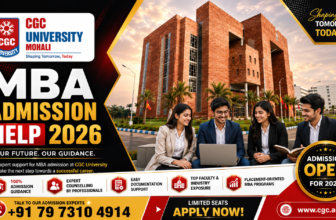 CGC University MBA Admission Help 2026: Complete Admission Guide, Eligibility, Fees, Placements, Scholarships & Career Opportunities