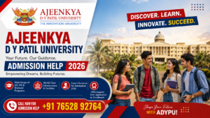 Ajeenkya DY Patil University Admission Help 2026: Complete Guide to Eligibility, Courses, Fees, Scholarships & Application Process