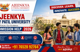 Ajeenkya DY Patil University Admission Help 2026: Complete Guide to Eligibility, Courses, Fees, Scholarships & Application Process