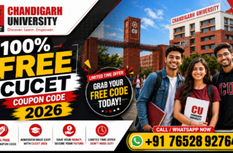 100% FREE CUCET Coupon Code 2026: Complete Guide to Free Registration, Scholarships, Eligibility, Benefits & Admission Process