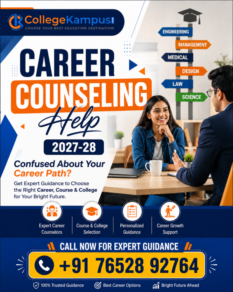 Career Counseling Help 2027-28: Complete Guide to Choosing the Right Career, Course & College 2 ChatGPT Image Aug 10 2026 06 26 56 PM