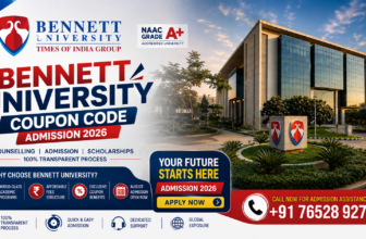Bennett University Coupon Code| Admission 2026 | Fees| August Admission 2026-27