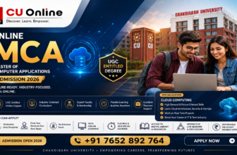 Best Online MCA in India – Chandigarh University Online MCA Admission 2026: Complete Guide