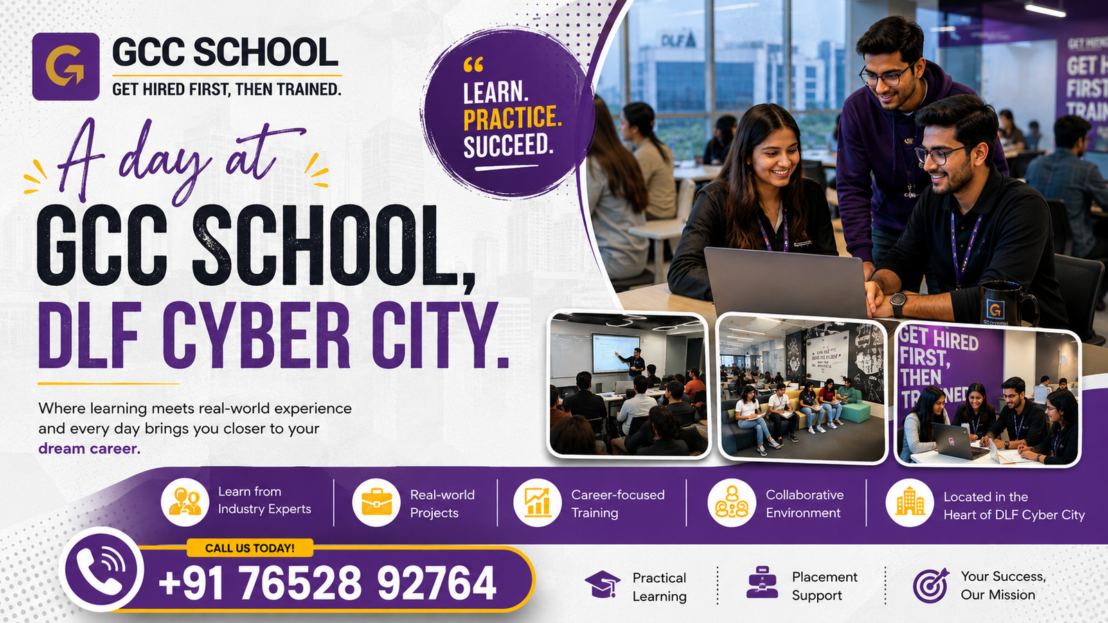 A Day at GCC School, DLF Cyber City: Learning, Industry Exposure and Career-Focused Training