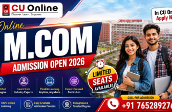 Unlock Your Future with CU Online M.Com: A Complete Guide to Online M.Com Admission, Eligibility, Fees & Career Opportunities