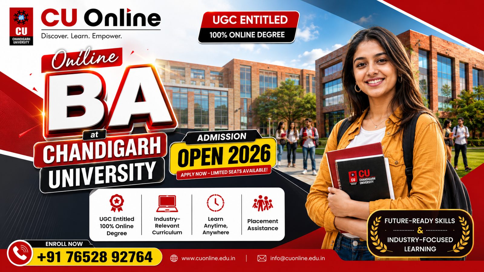 CU Online BA 2026: Unlock Your Future with a Flexible Online Degree | Admission, Eligibility, Fees & Career Opportunities
