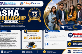 SBI Platinum Jubilee Asha Scholarship 2026-27: Eligibility, Amount, Application Process, Last Date & Selection