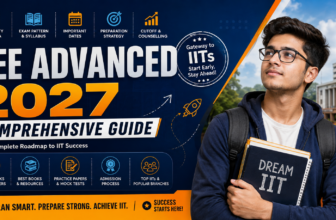 JEE Advanced 2027: Comprehensive Guide – Eligibility, Exam Pattern, Syllabus, Preparation Strategy, Important Dates, Cut-Off & Admission Process