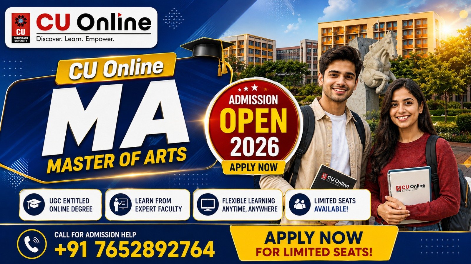 Unlock Your Future with CU Online MA: A Complete Guide to Online MA Admission 2026 1 Unlock Your Future with CU Online MA: A Complete Guide to Online MA Admission 2026
