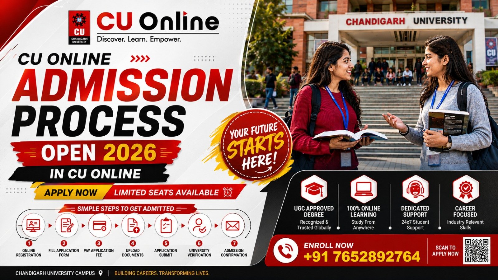 CU Online Admission Process 2026: Complete Step-by-Step Guide to Apply Online