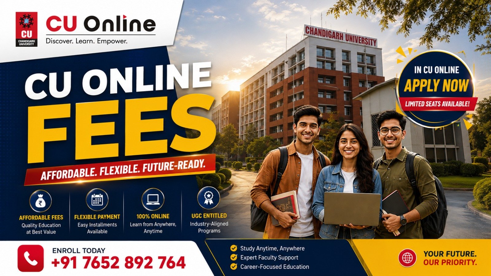 CU Online Fees 2026: Complete Fee Structure, Payment Options, Scholarships and Admission Guide 1 CU Online Fees 2026: Complete Fee Structure, Payment Options, Scholarships and Admission Guide