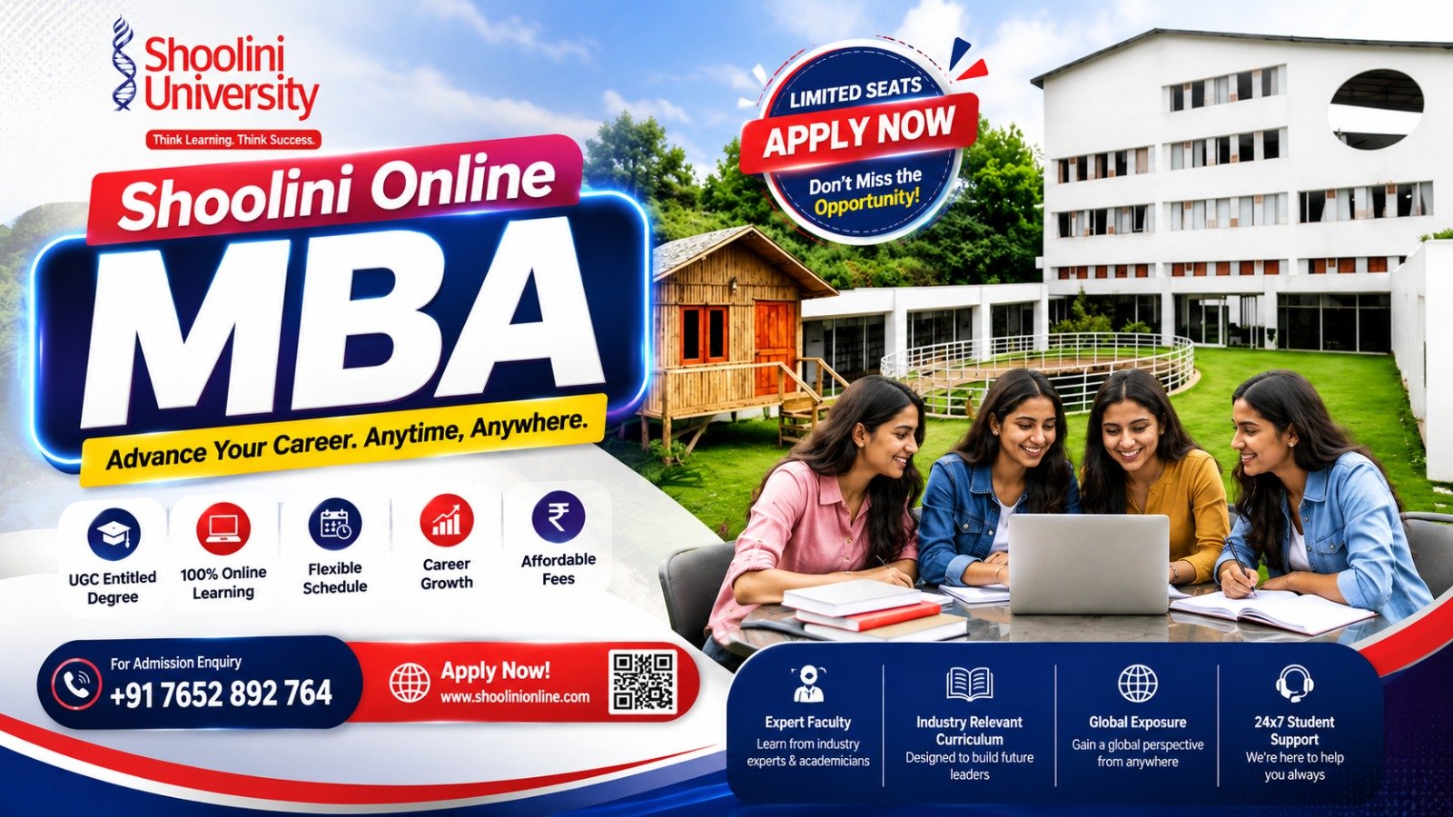 Shoolini Online MBA 2026: Complete Guide to Admission, Eligibility, Fees, Specializations & Career Opportunities