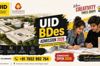 UID B.Des Admission 2026: Eligibility, Admission Process, Entrance Exam, Courses & Career Guide