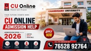 CU Online Admission Help Online 2026: Complete Guide to Courses, Eligibility, Fees, Application Process & Support