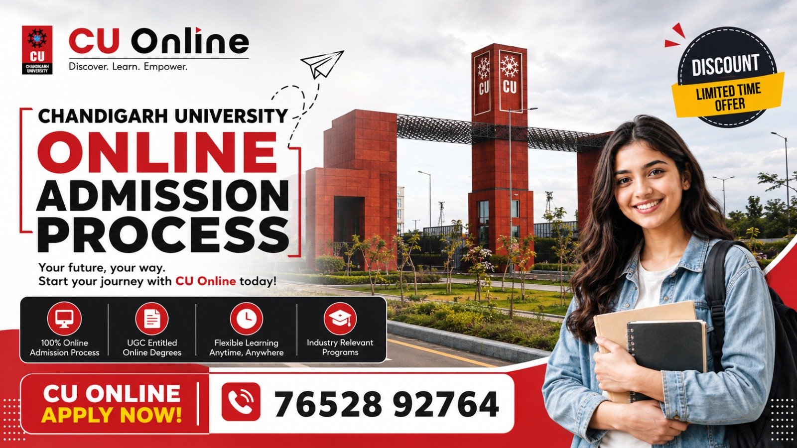 CU Online Admission Process 2026: Eligibility, Application Steps, Fees, Documents & Complete Guide