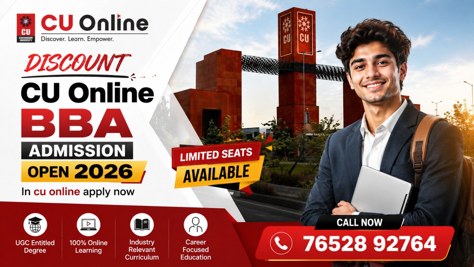 CU Online BBA Admission Online 2026: Eligibility, Fees, Admission Process, Syllabus & Career Scope
