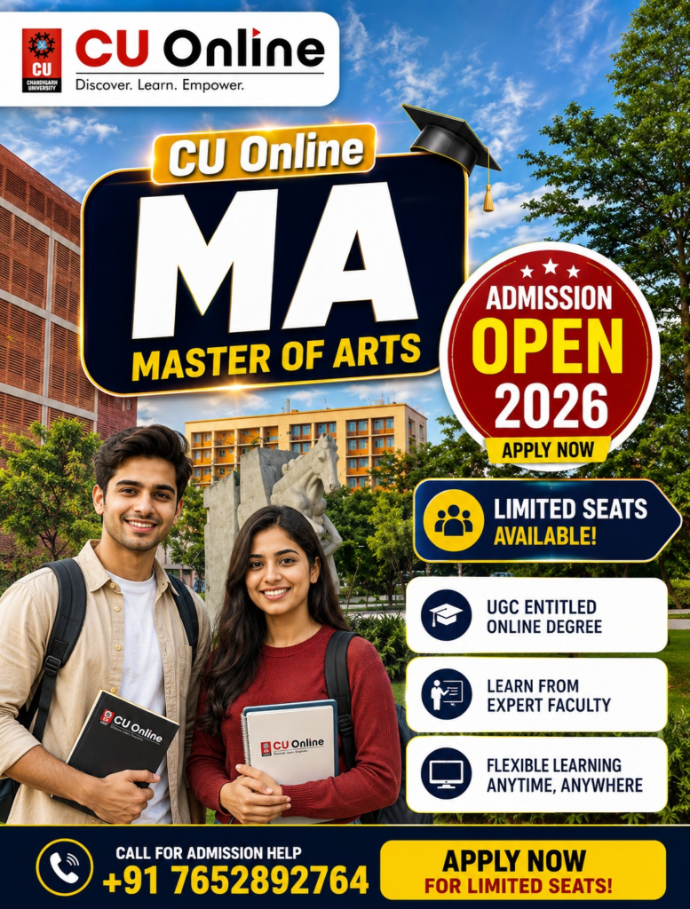 Unlock Your Future with CU Online MA: A Complete Guide to Online MA Admission 2026 2 image 19