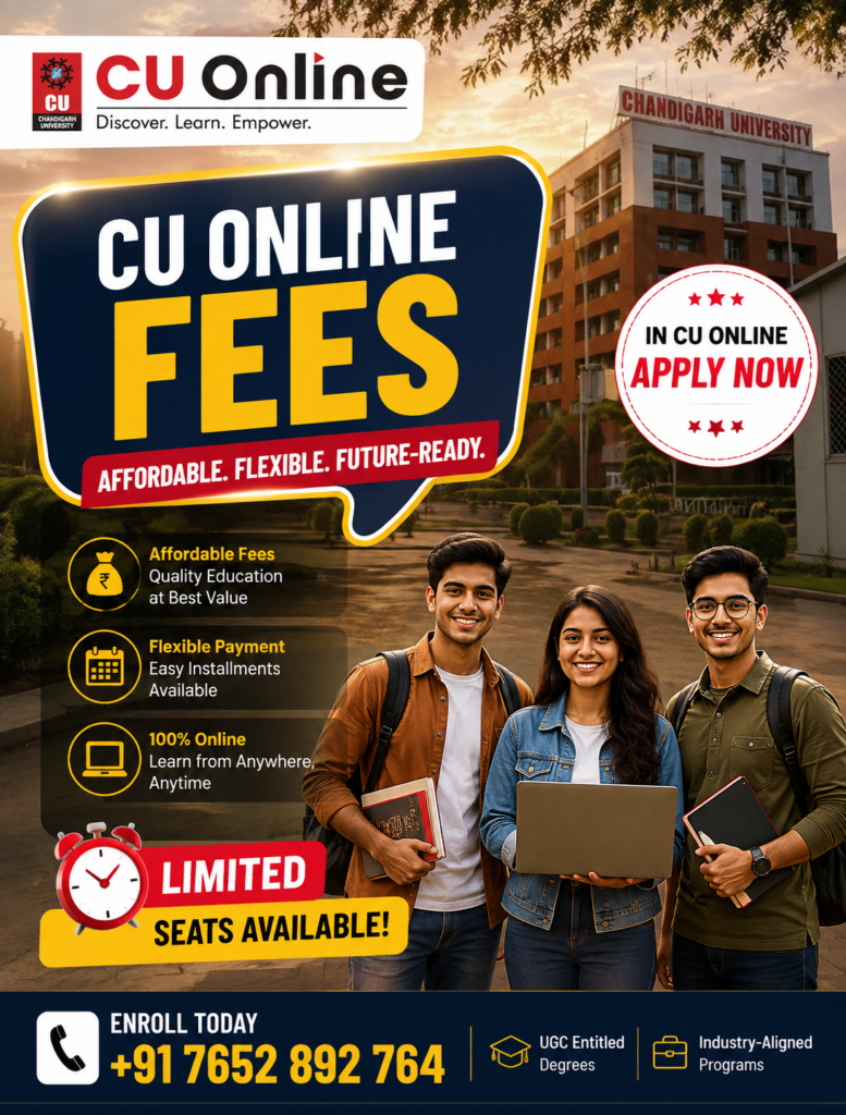 CU Online Fees 2026: Complete Fee Structure, Payment Options, Scholarships and Admission Guide 2 image 27