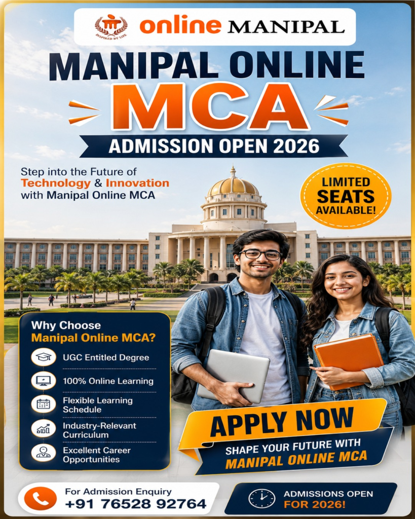 Manipal Online MCA Admission Help 2026: Fees, Eligibility, Courses, Admission Process & Career Scope 2 image 4