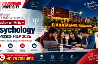 Chandigarh University MA Psychology Admission 2026: Eligibility, Course Details, Admission Process, Career Scope & Complete Guide
