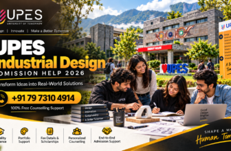 UPES Industrial Design Admission Help 2026: Eligibility, Admission Process, Portfolio, Career Scope & Complete Guide