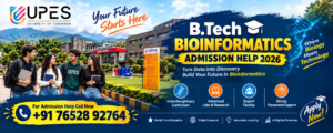 UPES B.Tech Bioinformatics Admission 2026: Courses, Eligibility, Admission Process, Career & More