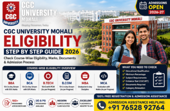 CGC University Admissions Guide 2026-27