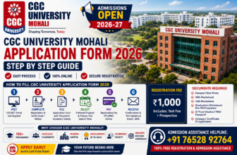 CGC University Application Guide