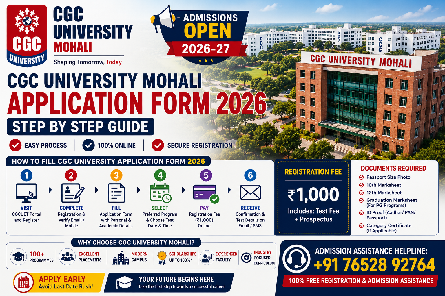 CGC University Application Guide