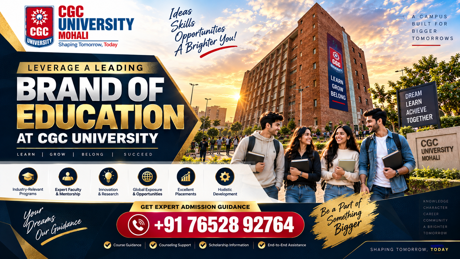 Leverage a Leading Brand of Education at CGC University Mohali: A Guide for Students