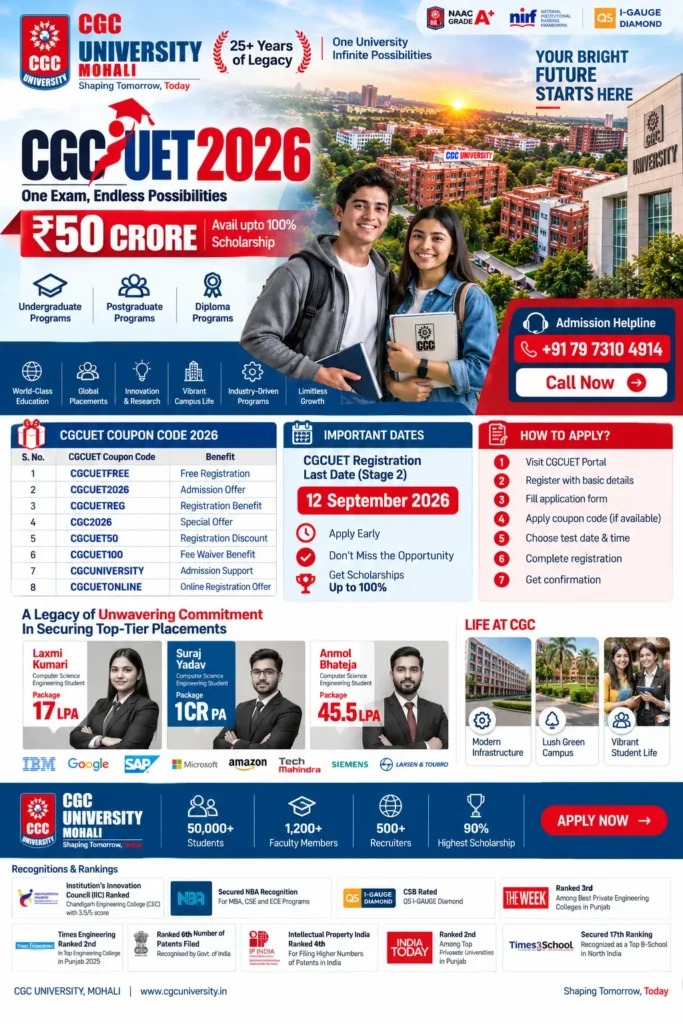 CGC University Admission Helpline Number: Get CGCUET 2026 Registration Assistance 2 ChatGPT Image Sep 7 2026 11 35 01 AM