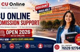 CU Online Admission 2026: Courses, Fees, Eligibility, Admission Process & Discount Available