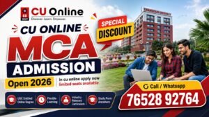 CU Online Admission 2026: Chandigarh University Online Courses, MCA Admission, Fees, Eligibility, Benefits & Application Guide